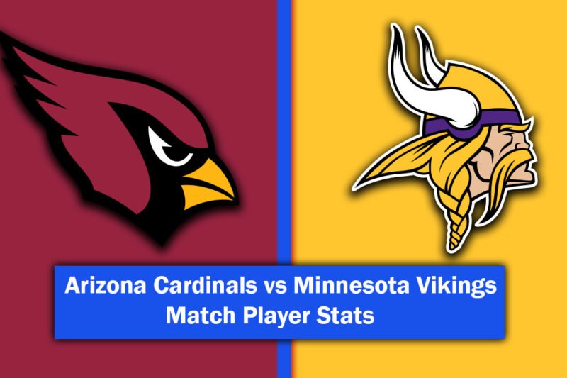 Arizona Cardinals vs Minnesota Vikings Match Player Stats