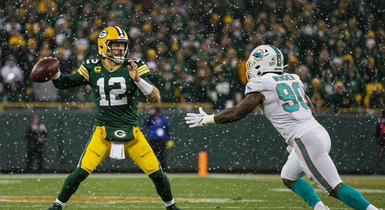 Miami Dolphins vs Green Bay Packers Match Player Stats