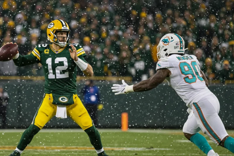 Miami Dolphins vs Green Bay Packers Match Player Stats