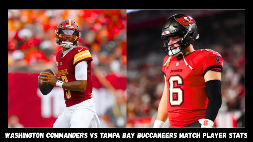 Washington Commanders vs Tampa Bay Buccaneers Match Player Stats