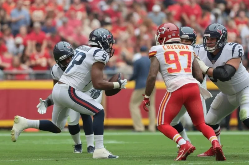 Texans vs Kansas City Chiefs Match Player Stats